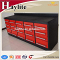 Widely Used industrial moving steel workbenches with drawers for sale